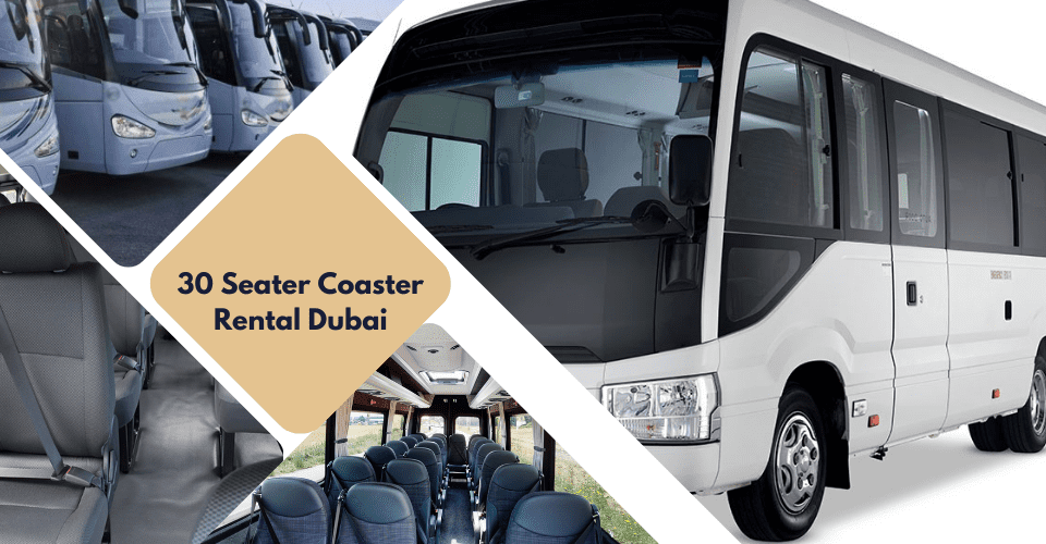 30 Seater Coaster Rental Dubai