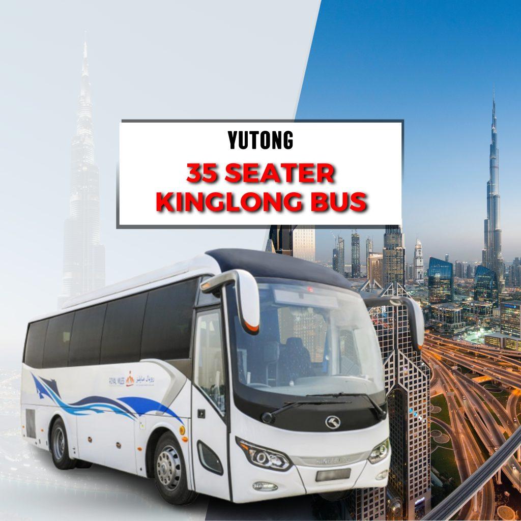 35 Seater Luxury Bus For Rent In Ajman