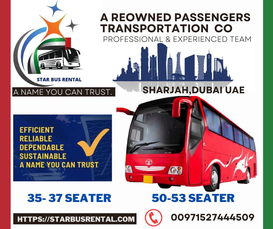 Charter Bus Rental Sharjah