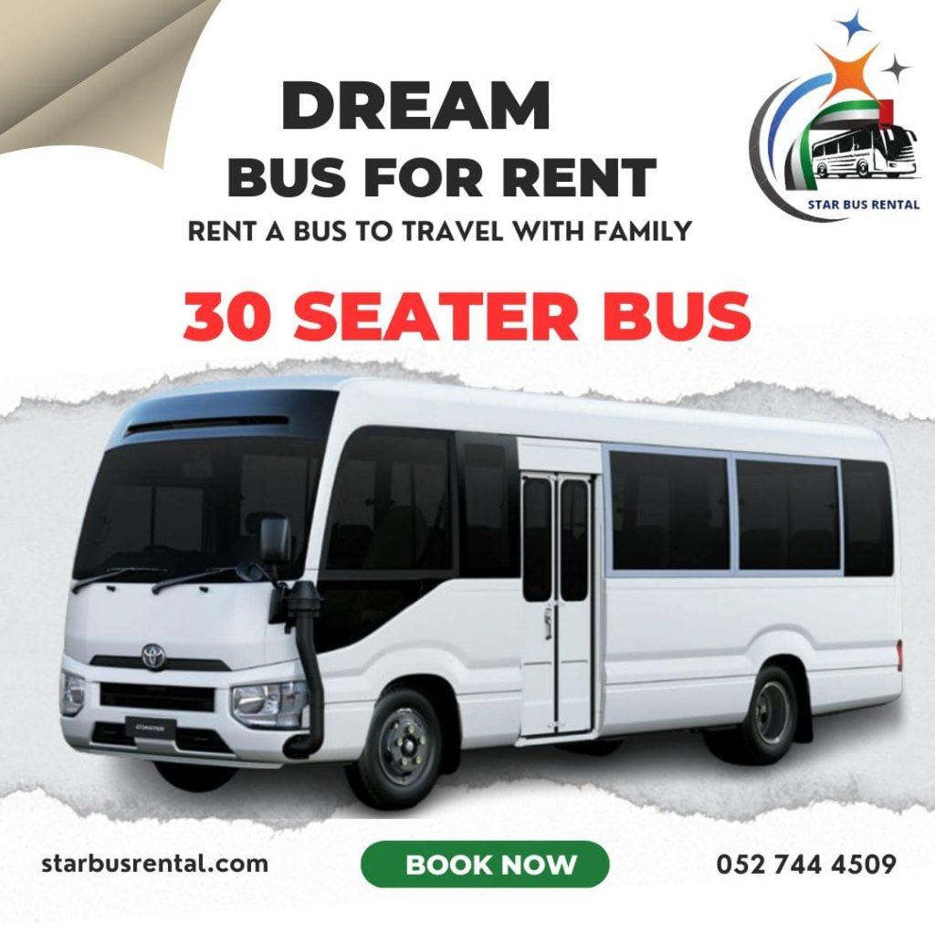 30 Seater Coaster For Rent