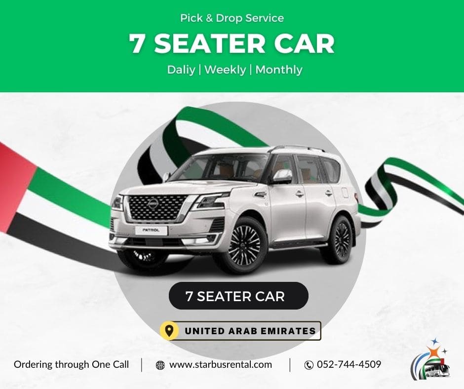 7 Seater Car Rental Dubai