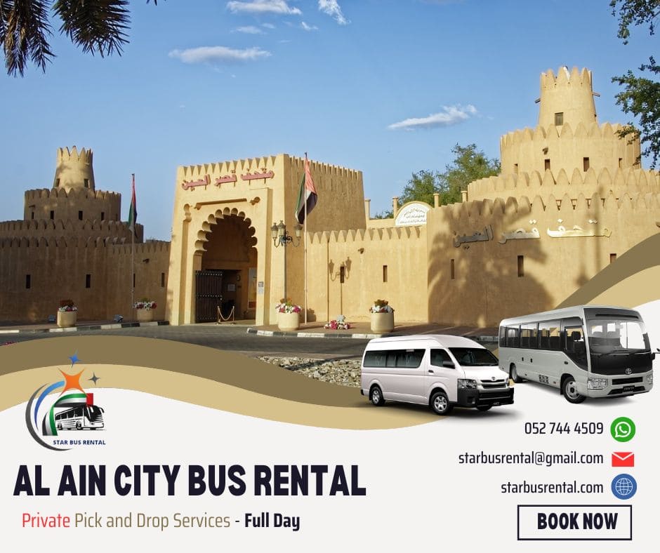 Al Ain City Tour Bus For Rent