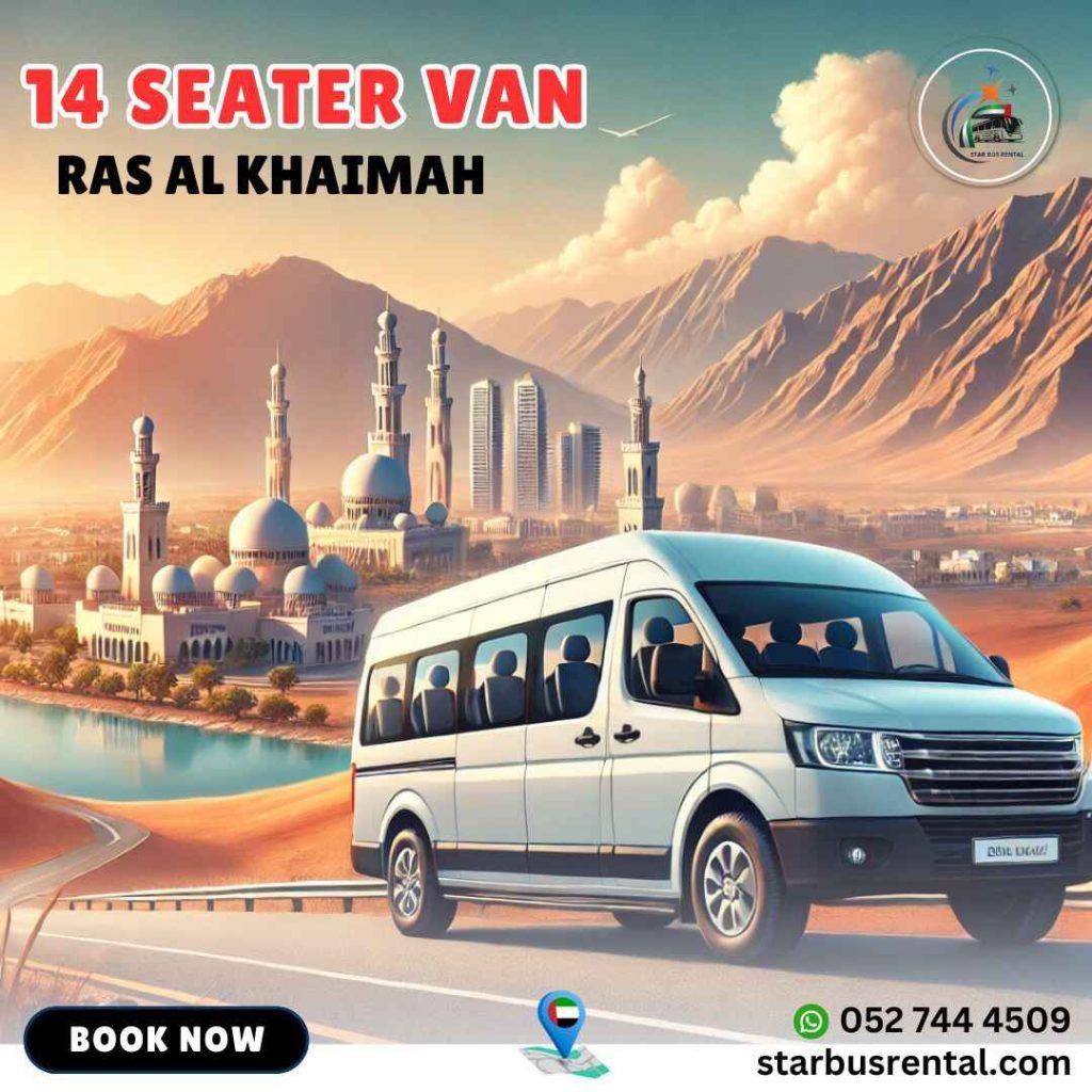 14 seater van rental ras al khaimah