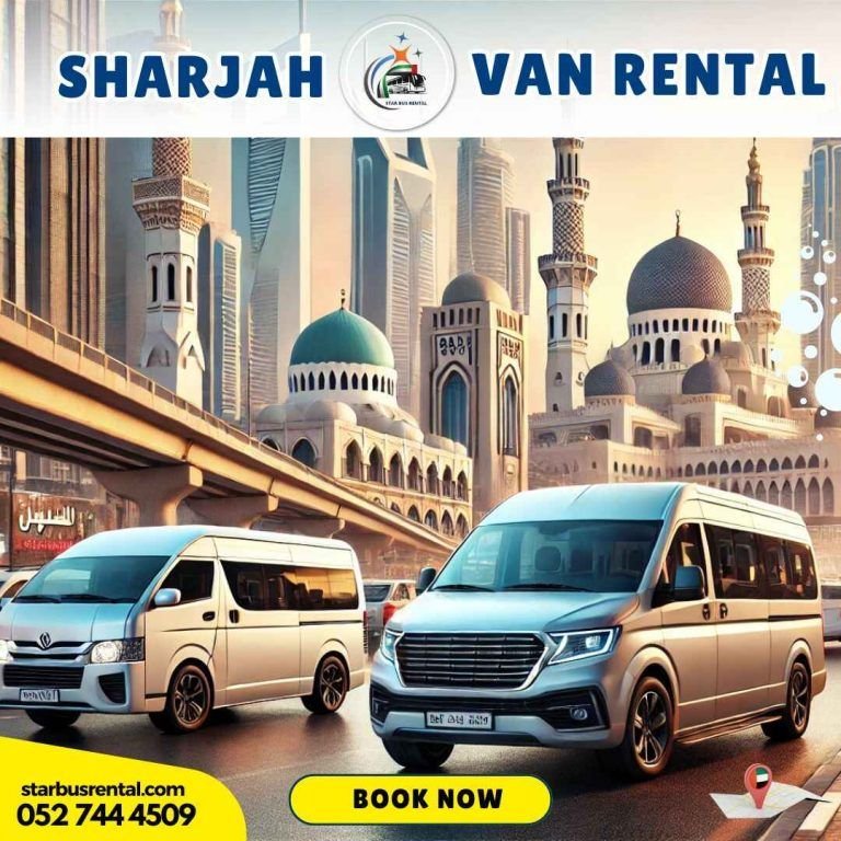 Cheap Van Rental Sharjah | Best Daily, Weekly & Monthly Rates