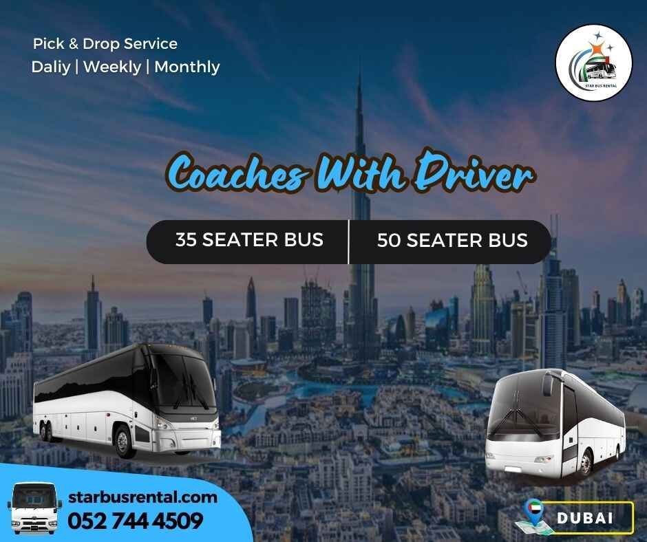 Coach Rental Dubai – Luxury & Comfortable Group Transportation Services